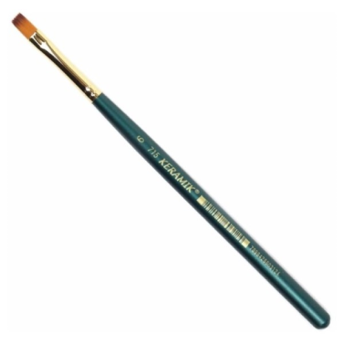 Pincel Sintetico Chato 715-06 Keramik